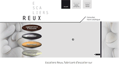 Desktop Screenshot of escaliers-reux.com
